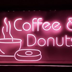 LAST ONE! Brand New "COFFEE & DONUTS" Sign